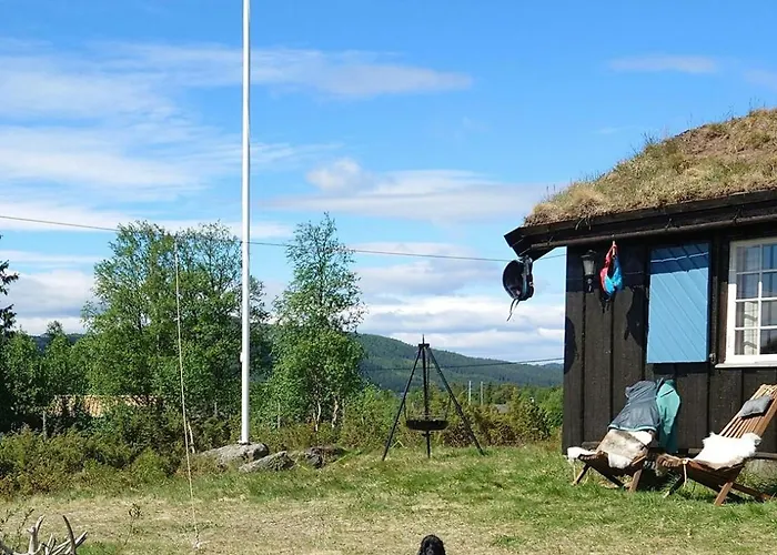 Mountain With Wood-fired Sauna And A View Golsfjellet