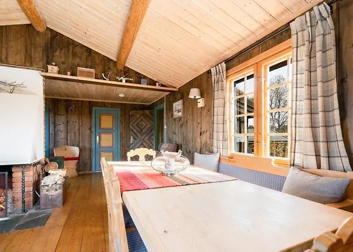 Mountain With Wood-fired Sauna And A View 度假居 Golsfjellet